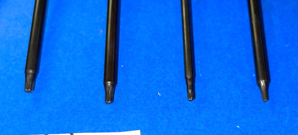 MATCO TOOLS 6 PIECE TORX SCREWDRIVER SET MAROON HANDLES