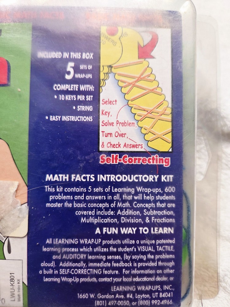 Learning Wrap-ups for Basic Math Facts - Complete Kit