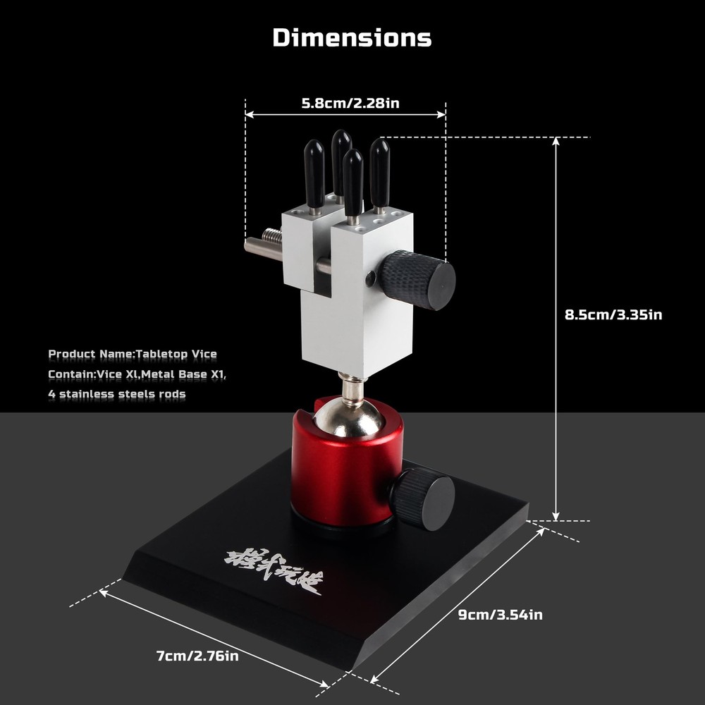 Tabletop Vise Mini Vice Multifunctional Professional Model Building Tool Work...