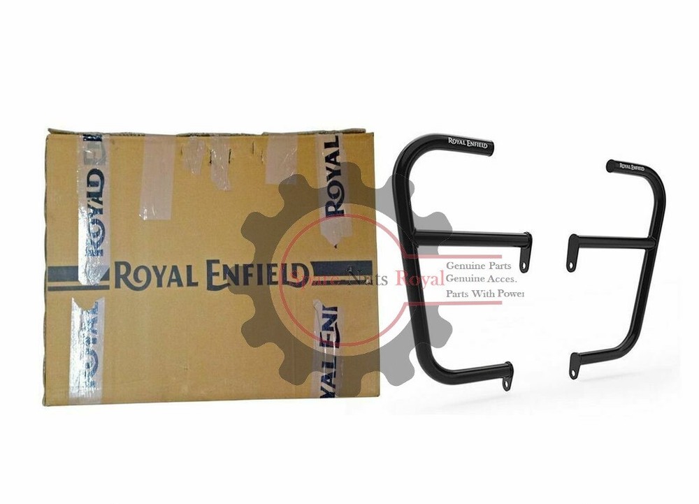 Royal Enfield "Interceptor 650 & Continental 650cc" "Large Engine Guard Black"