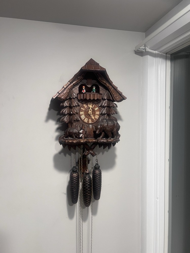 Bear Cuckoo Clock 8 Day