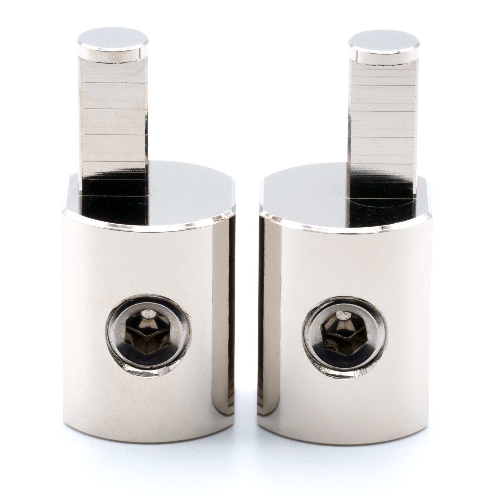 Pair ILL Customz Offset Power and Ground 1/0 Gauge to 4 Gauge Amp Input Reducers