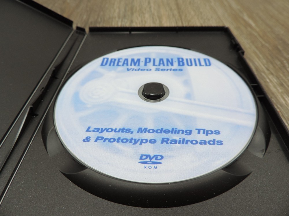 Dream Plan Build Video Series Layouts, Modeling Tips & Prototype Railroads DVD