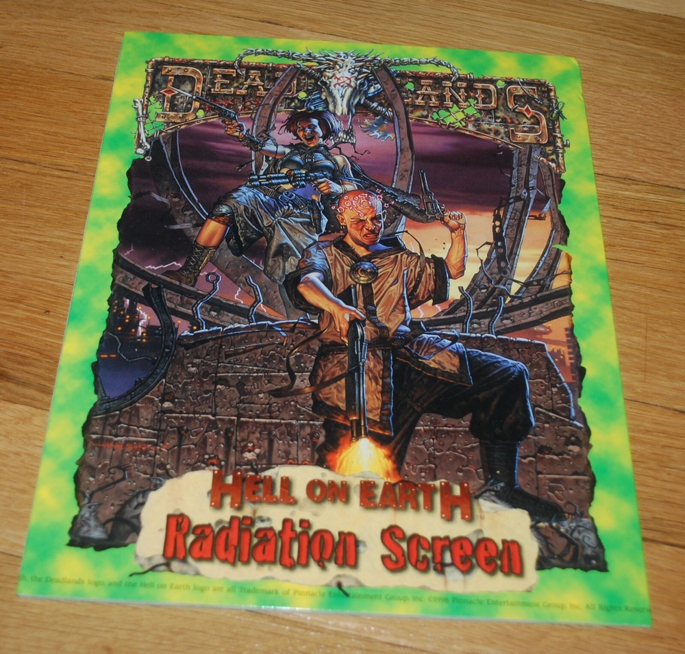 Deadlands Hell on Earth Radiation Screen Pinnacle