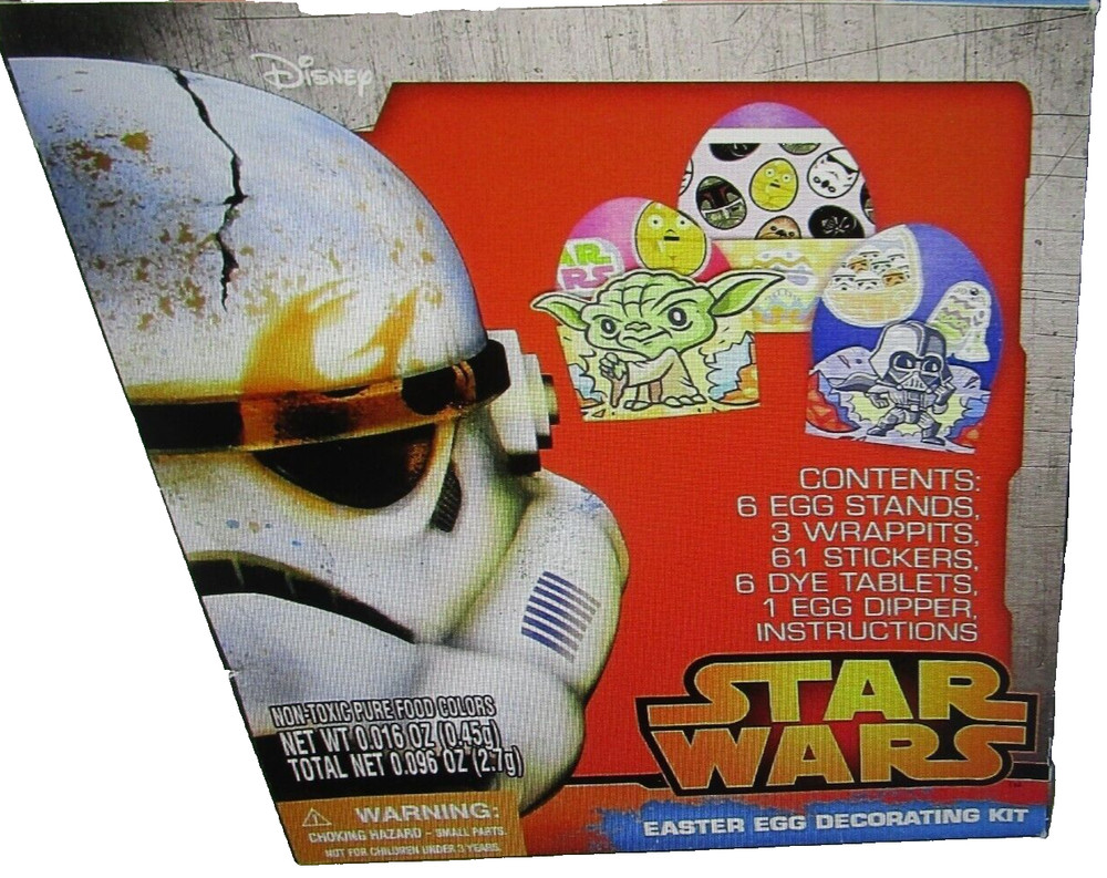 Paas ~  Easter Egg Coloring Kit ~ STAR WARS