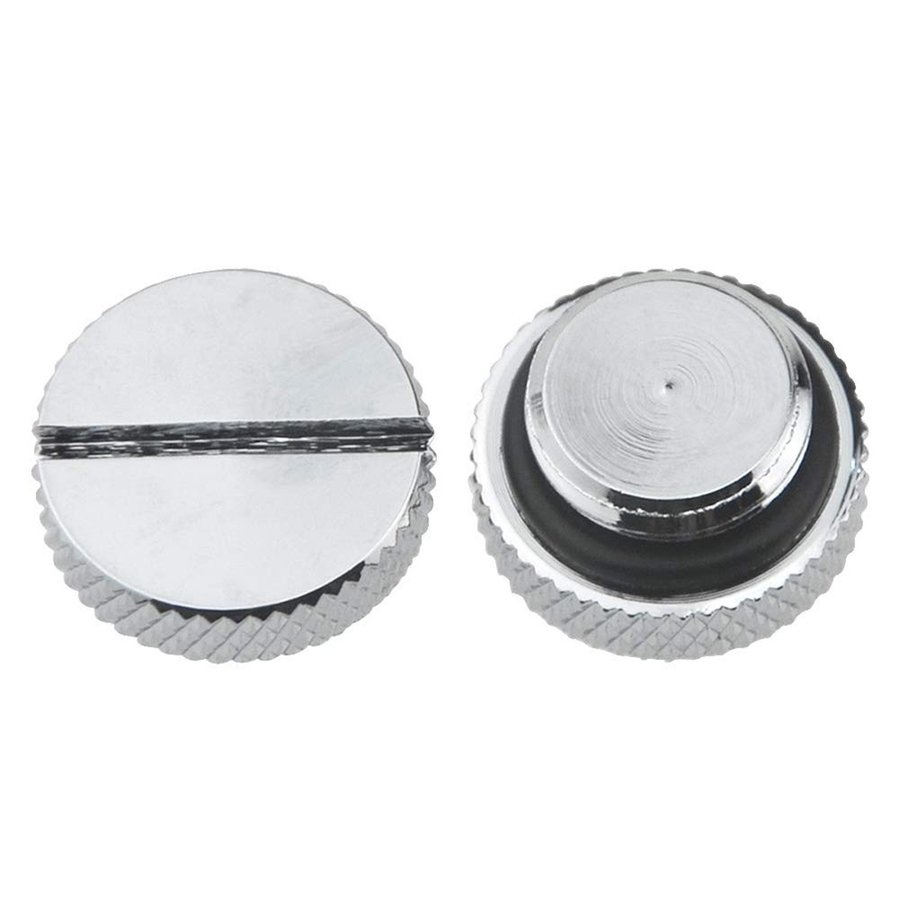 Silver Chrome G1/4" Plug Water Stop Plug Water Locks for Computer Water Cooli...