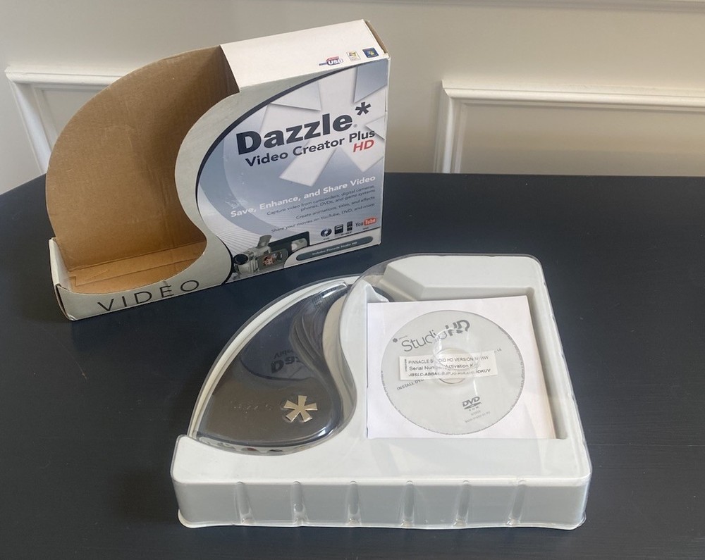 Dazzle Video Creator Plus HD Video Capture Device, Includes Pinnacle Studio HD