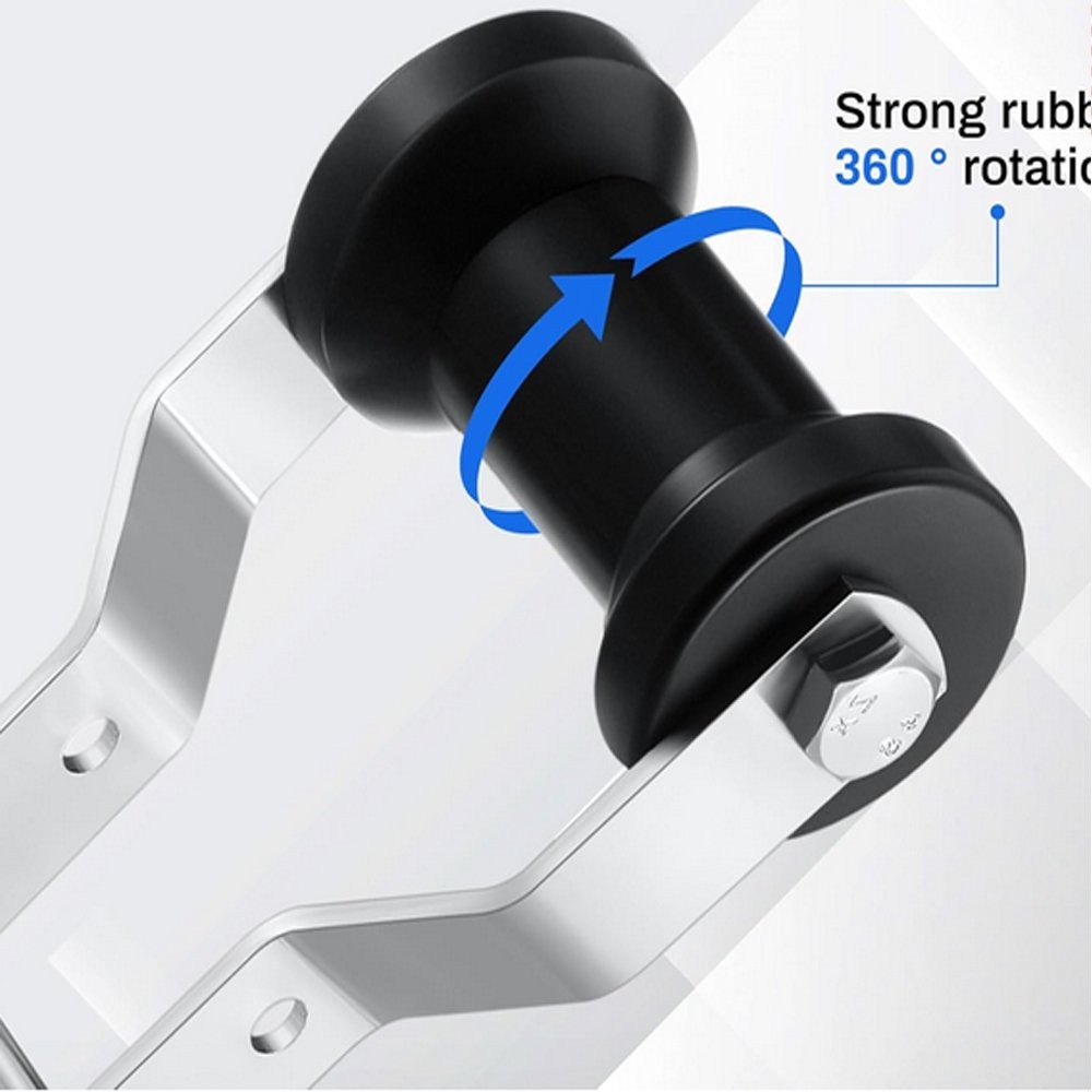 4" Adjustable Tongue Keel Roller Bracket Assembly for 2" Boat Trailer Replace