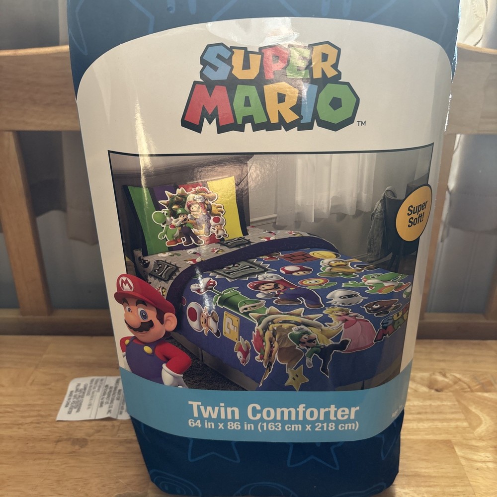 Mario Twin Comforter