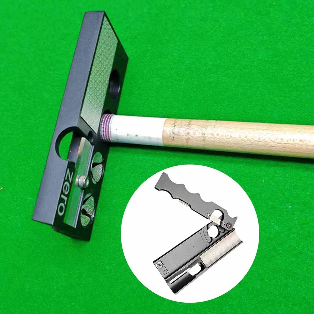 9 in 1 Pool Cue Tip Shaping Trimmer Replacement Sander Maintenance Multifunction