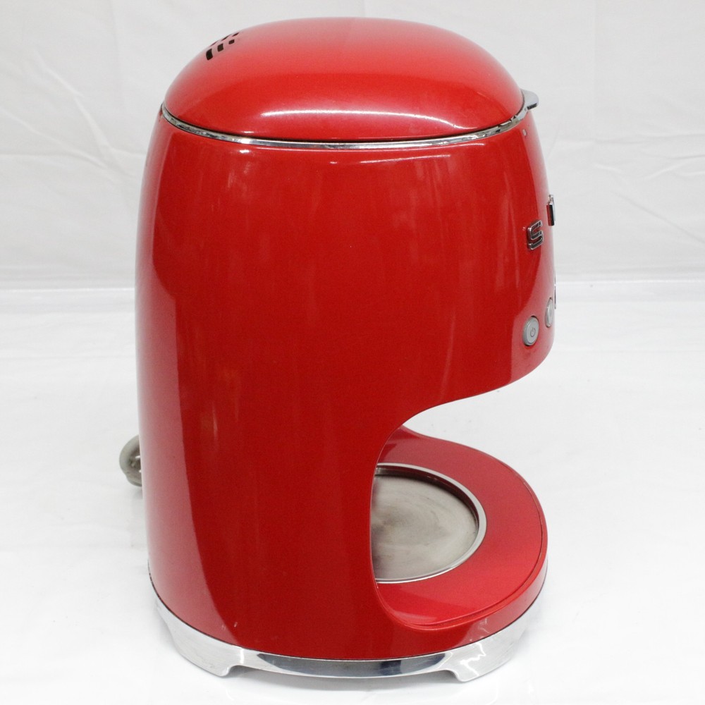 Smeg DCF02RDUS Drip Filter Coffee Machine, Red No coffee pot.
