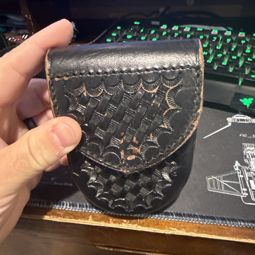 Leather Handcuff Case 8121 H