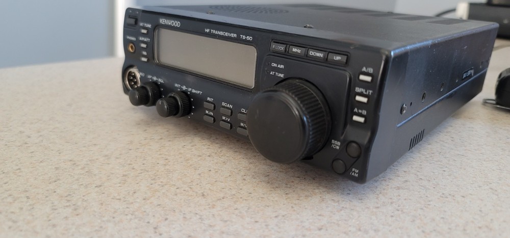 KENWOOD TS 50S HF TRANSCEIVER WHITE LEDS