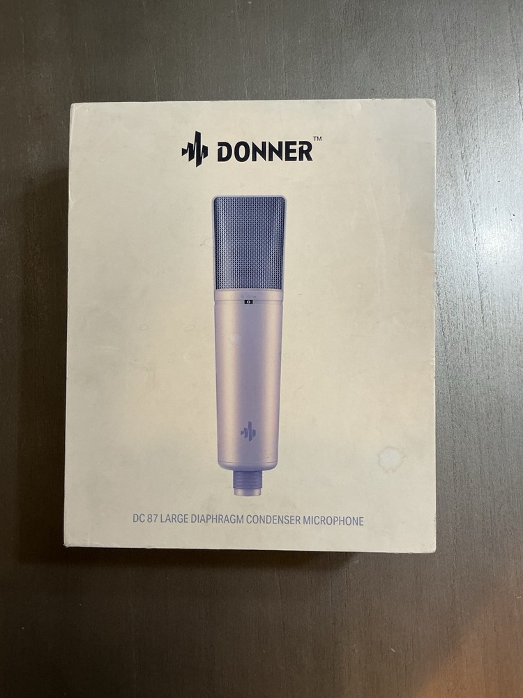 DONNER DC 87 Large Diaphragm Condenser Microphone READ