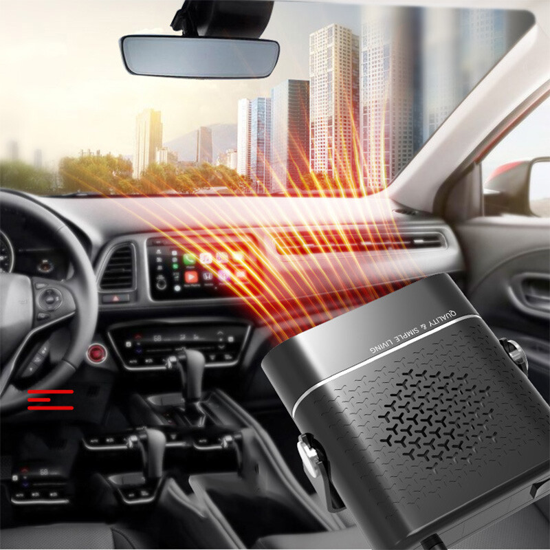 12V 150W Portable Electric Car Heater Heating Fan Defogger Defroster Demister
