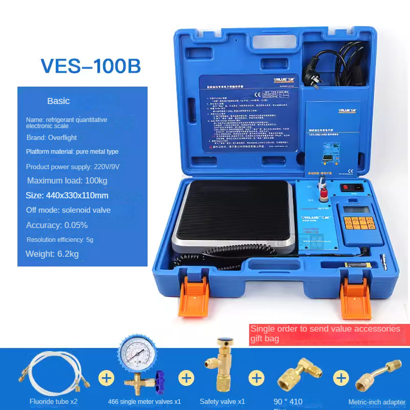 Electronic Scale Called Quantitative Fluorine Balance Scale Refrigeration Tools