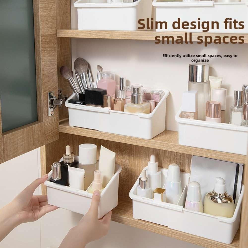 Flexible Adjustable Storage Box for Desk Organization and Home Essentials