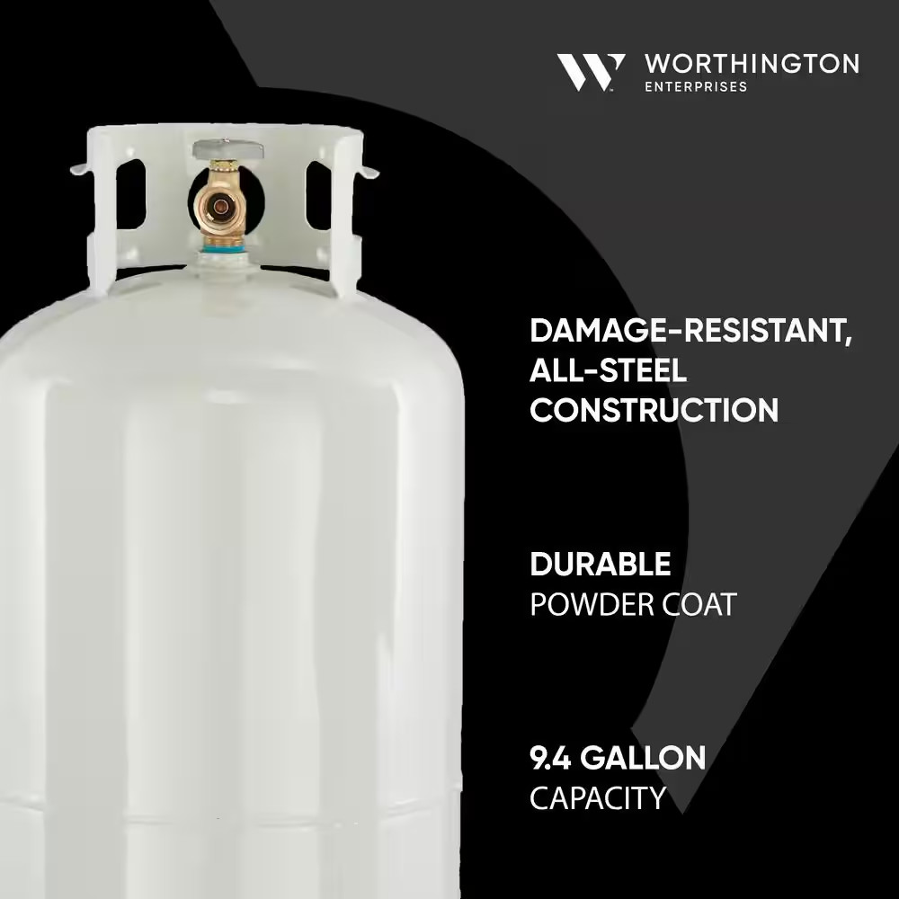 40 Lb. Empty Propane Tank