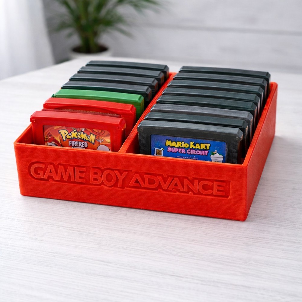 Nintendo Game Boy Advance Gba Catridge Tray Stackable Orgaizer hold  30+ Games
