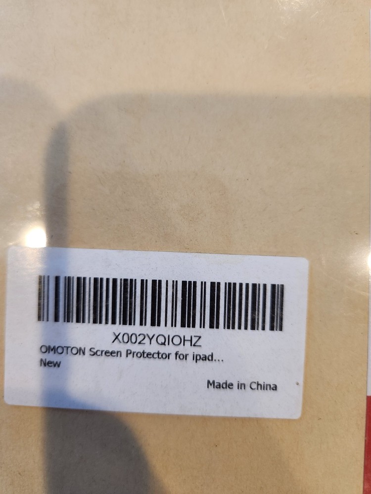 OMOTON Screen Protector For Ipad 3k NEW SEALED In Plastic