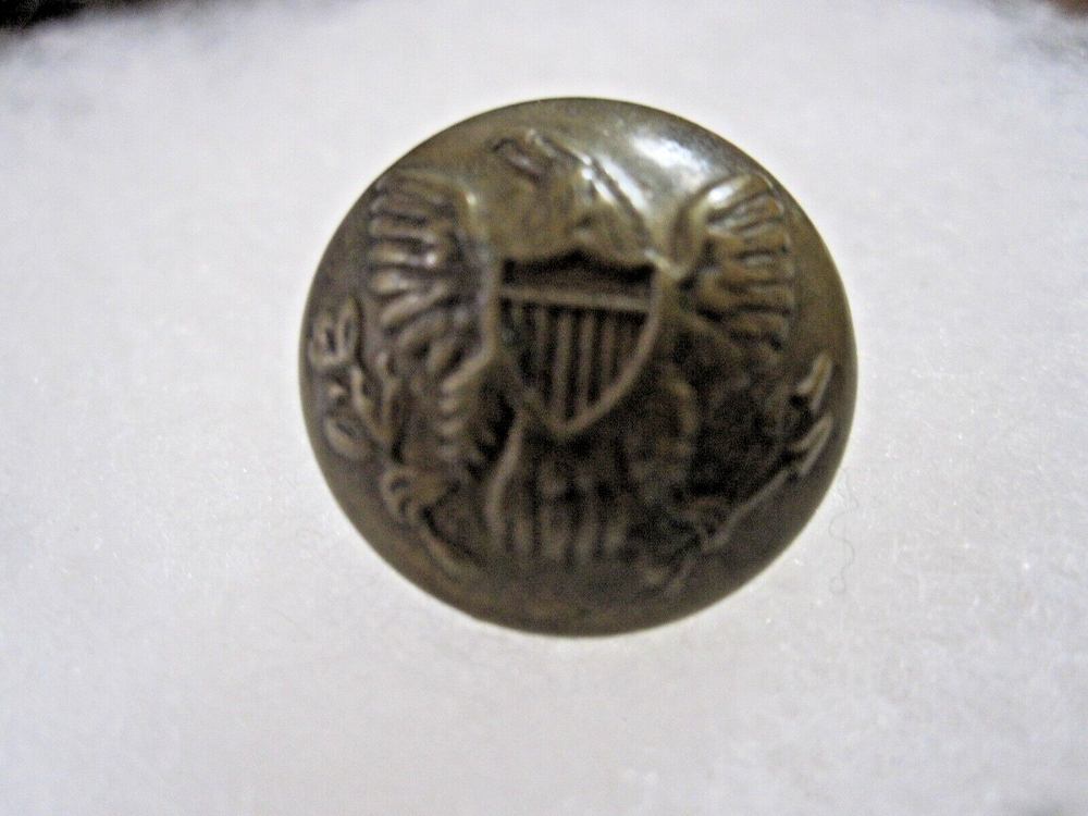 CIVIL WAR General Service COAT BUTTON - NO Back Mark and TONED