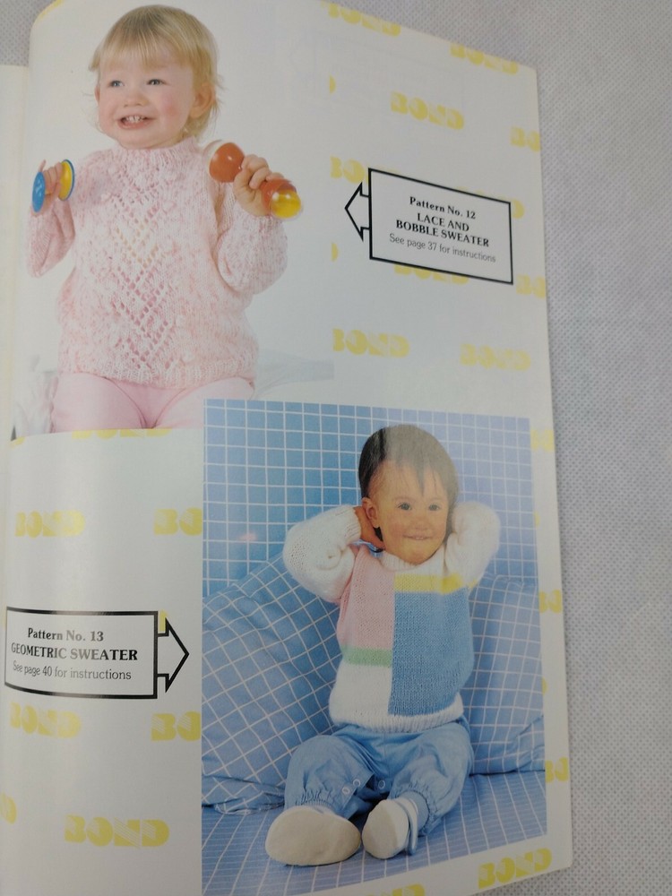 Simplicity Knits for Baby Bond USM Ultimate Sweater knitting Machine Pattern BK