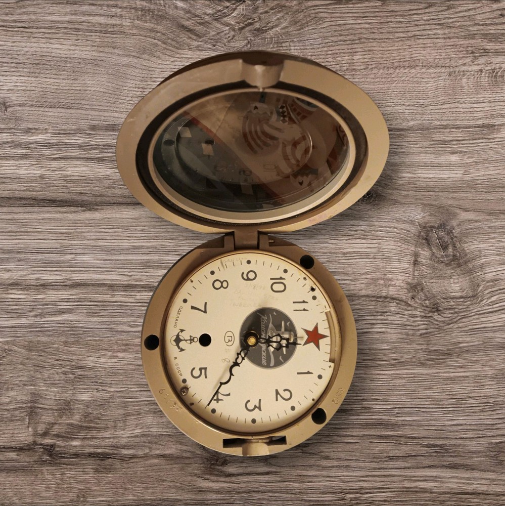 WWII Soviet Navy Submarine Clocks
