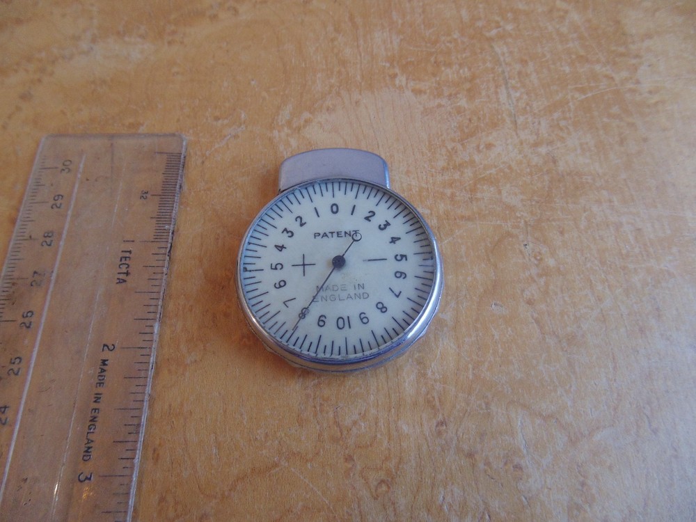 VINTAGE GENEVA LENS MEASURE. OPTOMETRY TOOL.