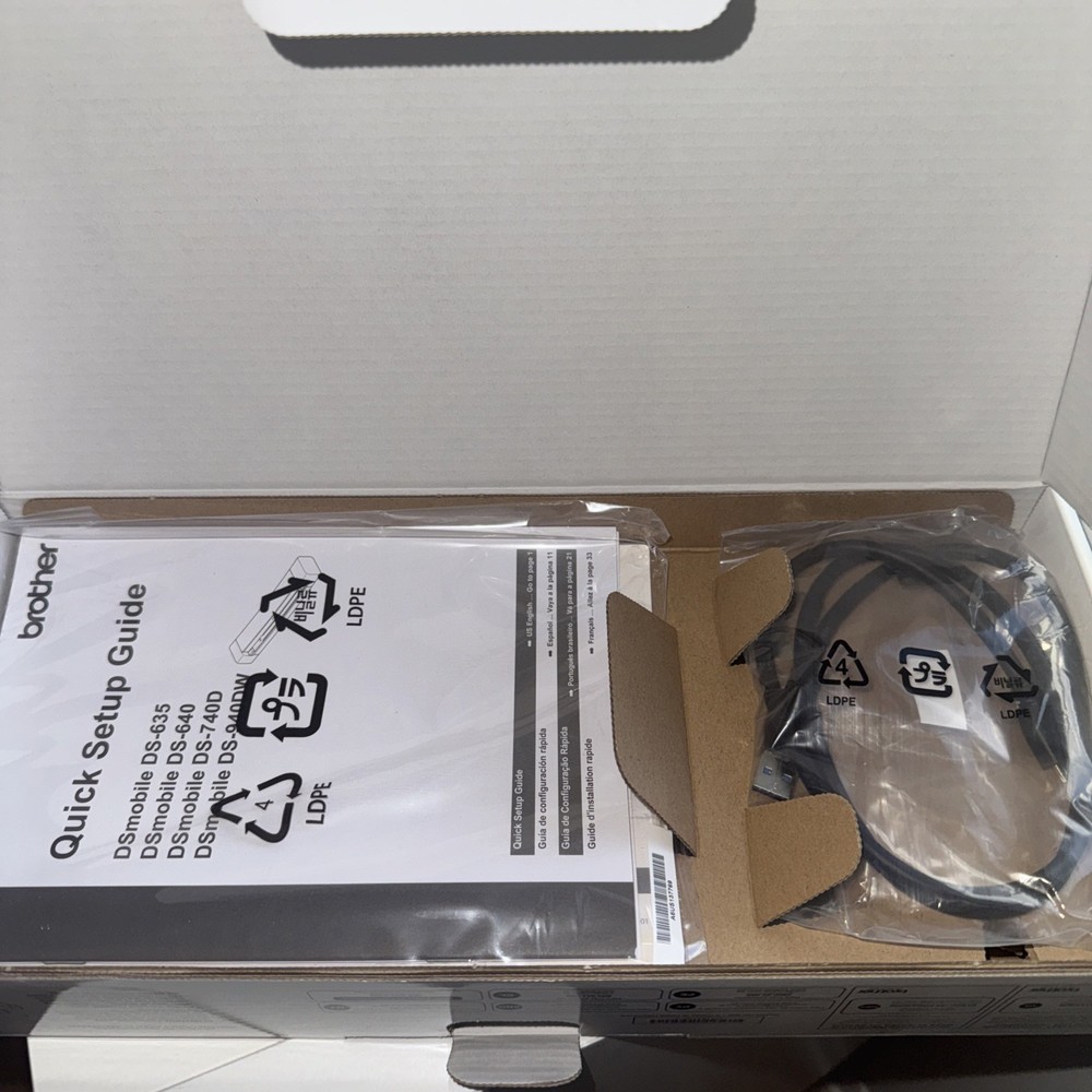 Brother DS-640 - Mobile Document Scanner - NEW