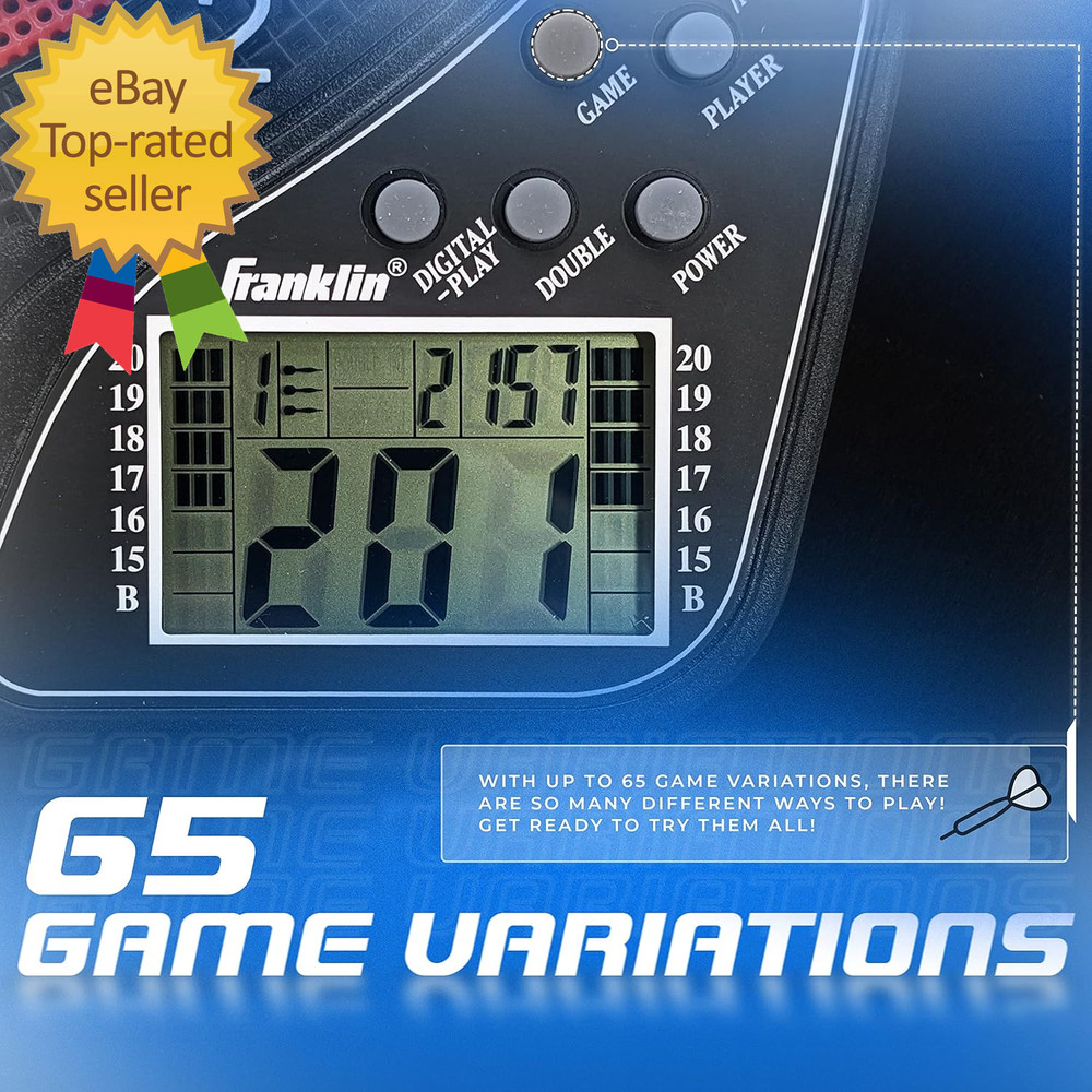 Electronic Dart Board Sets - Soft Tip Electric Dartboard with Digital Scoreboard