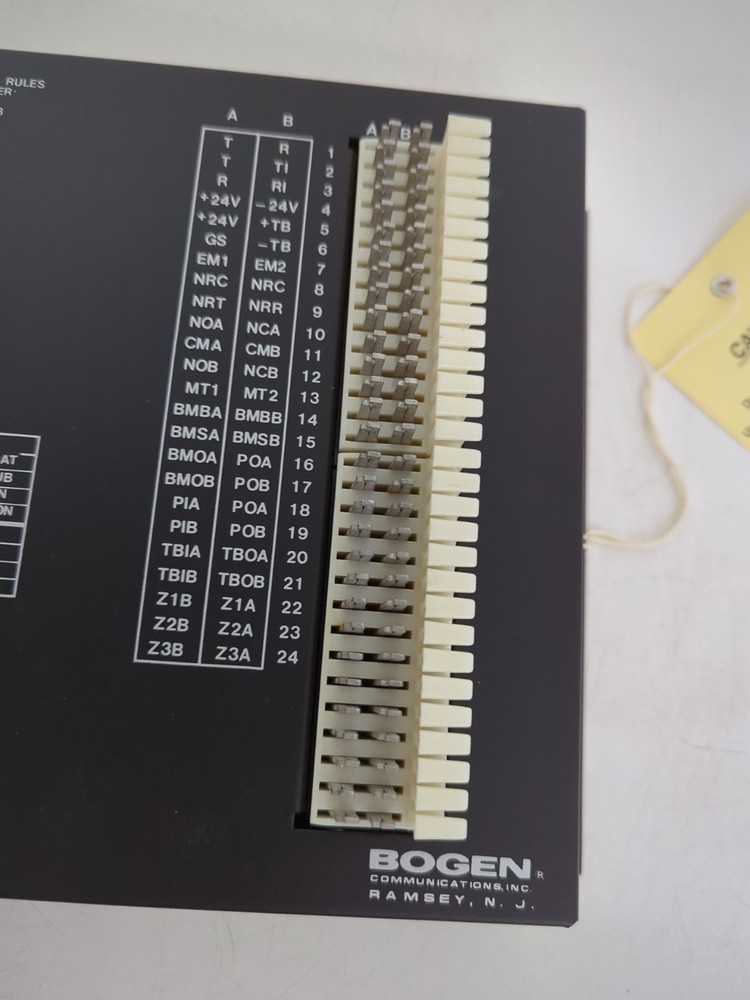 BOGEN COMMUNICATIONS ZONE PAGING MODULE ZPM-3