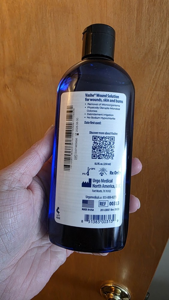 Vashe Skin Wound Solution RX - 8.5 oz. Bottle