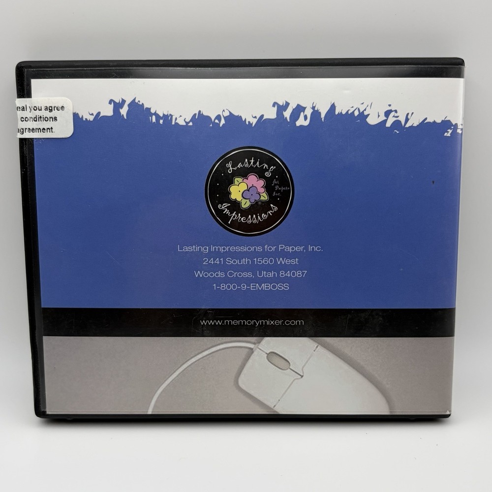 Memory Mixer - Scrapbooking Software / CD-ROM / (4 Disc Set)