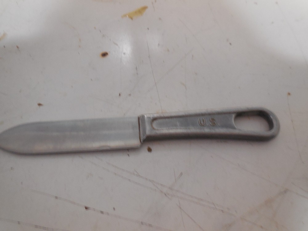ORIGINAL WWII US ARMY MESS KIT KNIFE UTENSIL