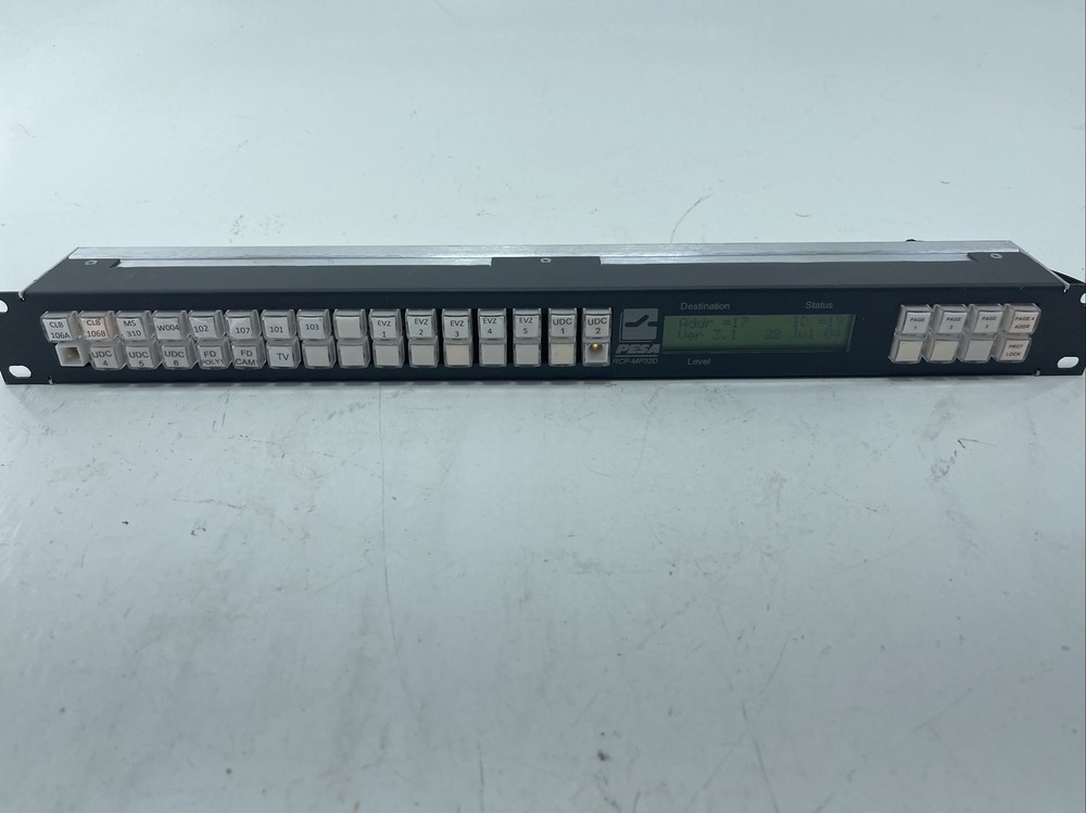 PESA RCP-MP32D 32 Position Multi Programmable Control Panel￼