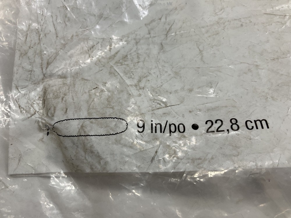 OPEN BAG - 3M 33280 9" Wool Compounding Pad, Double Sided, Screw On