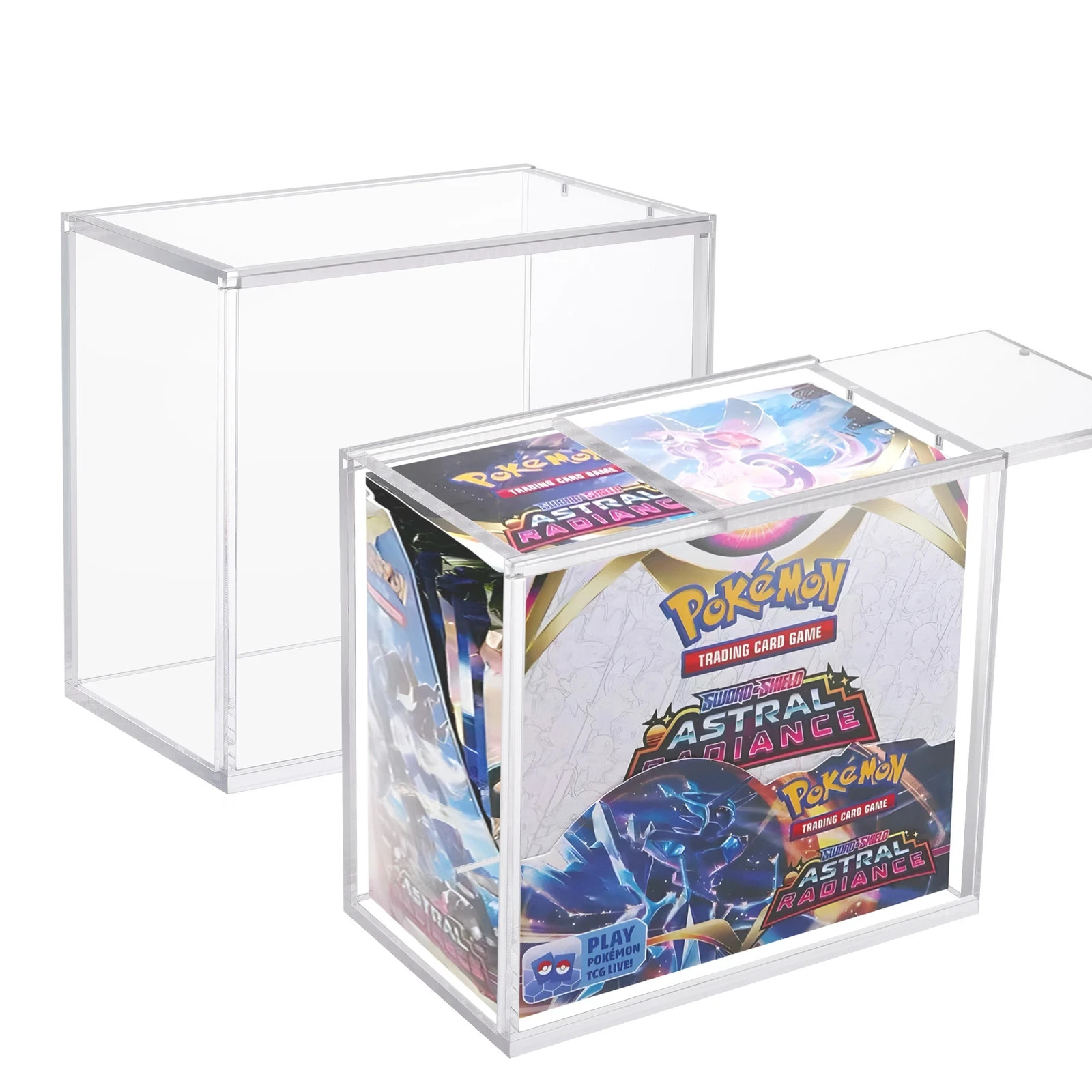Pokemon Magnetic Booster Box Acrylic Case  Doesn‘t Fit ETB Acrylic Display  Case
