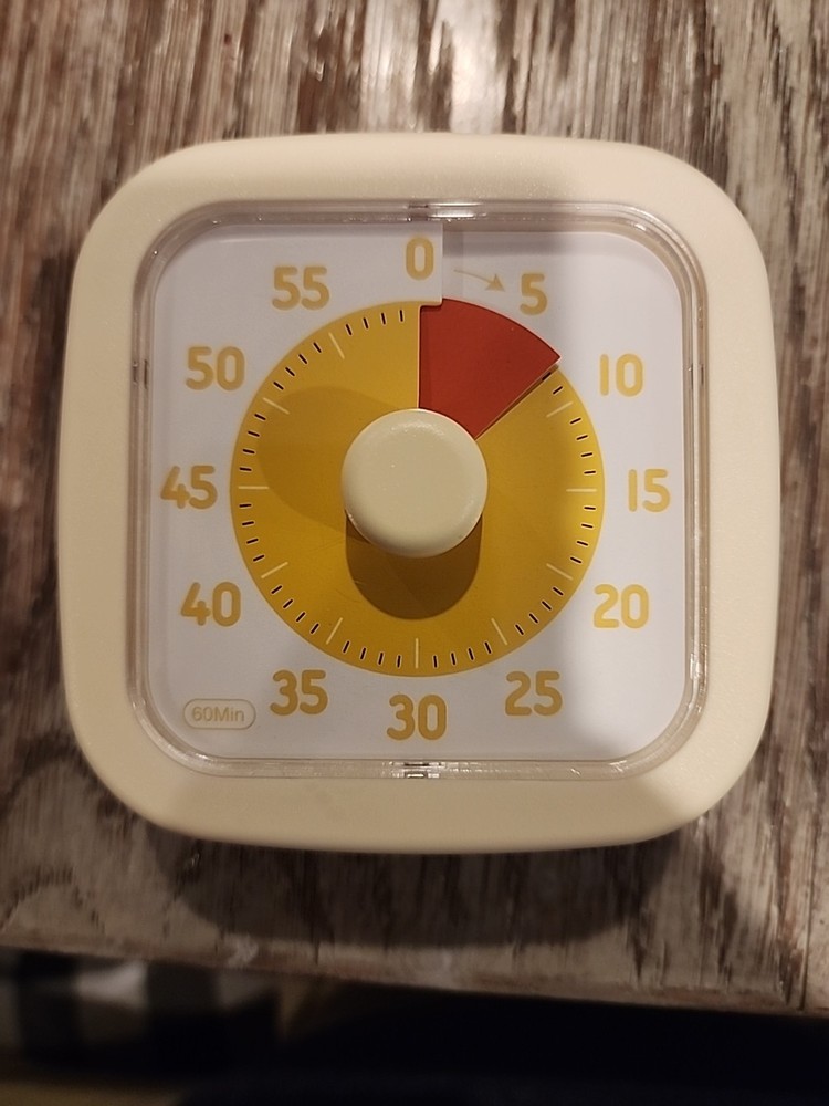 60Min Kitchen Time Digital Visual Timer Cooking Baking Count Down Up Clock