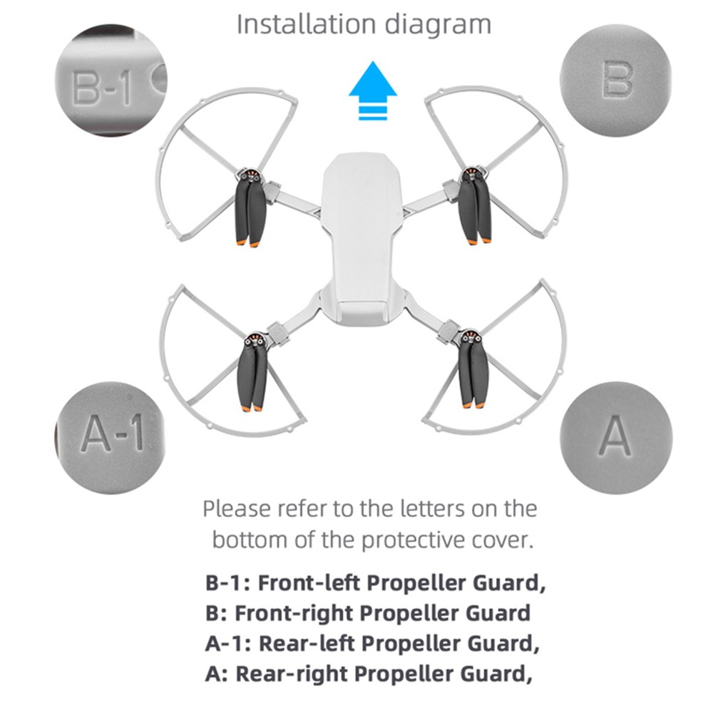 Propeller Guard for DJI Mini 2 / Mini SE Anti-Collision Protector Ring