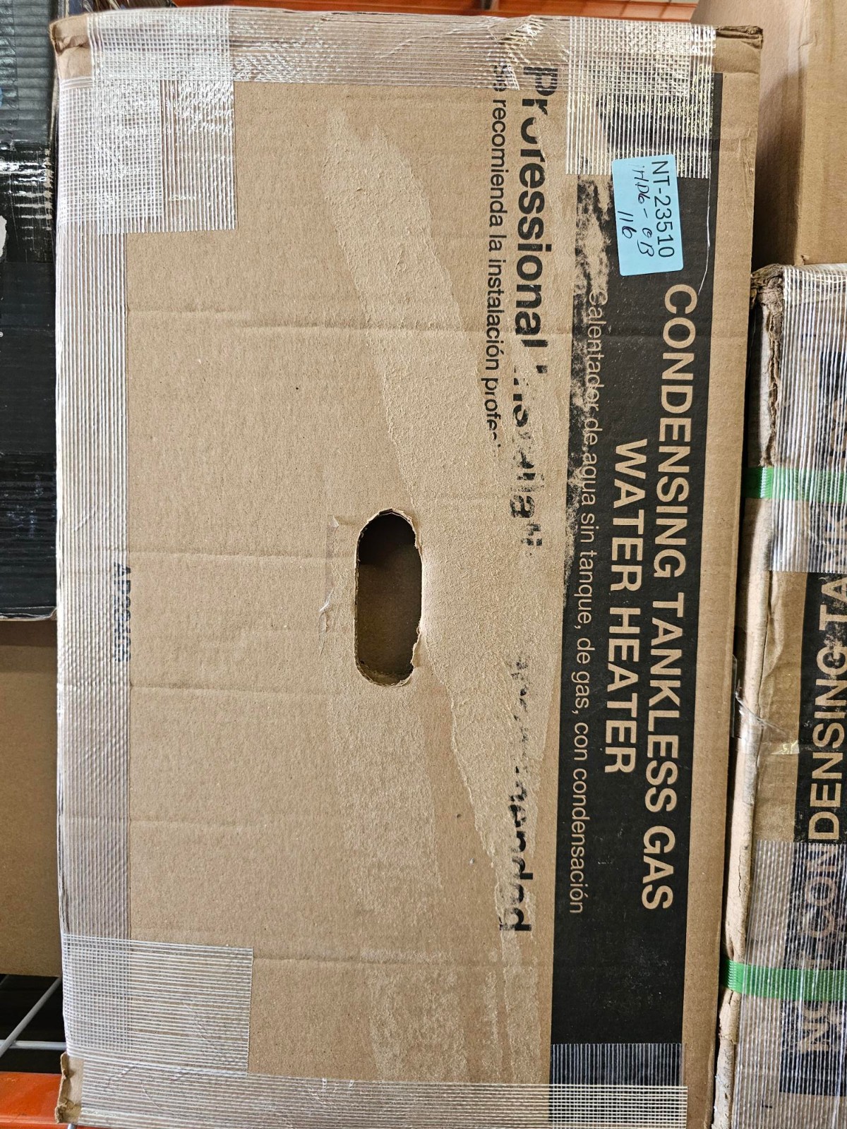 RHEEM ECOH160DVLN-3 Tankless Natural Gas Water Heater 8.4 GPM 157,000 BTU