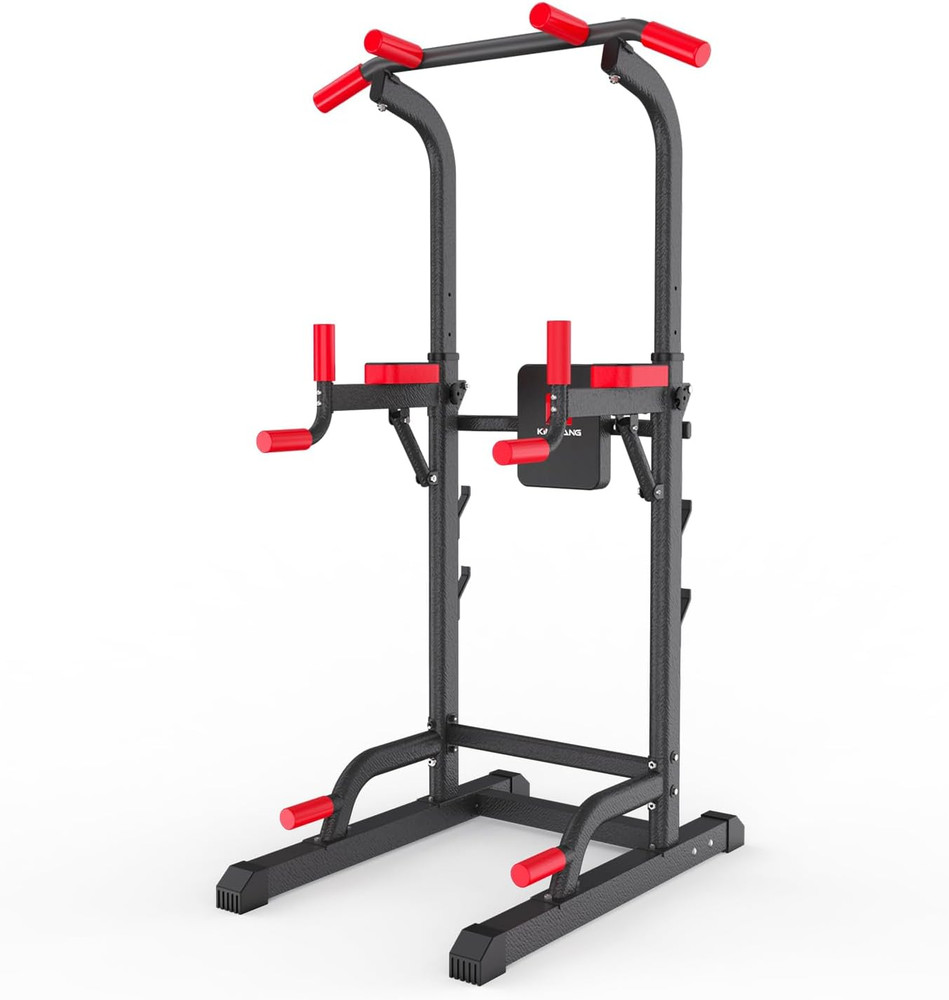 Power Tower Dip Station, Pull up Bar Station & Multi-Function Gym Equipment for