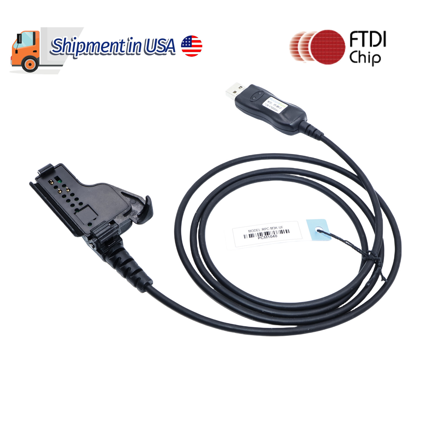 USB Programming Cable FOR MOTOROLA XTS3000 I /XTS3000 II /XTS3000III