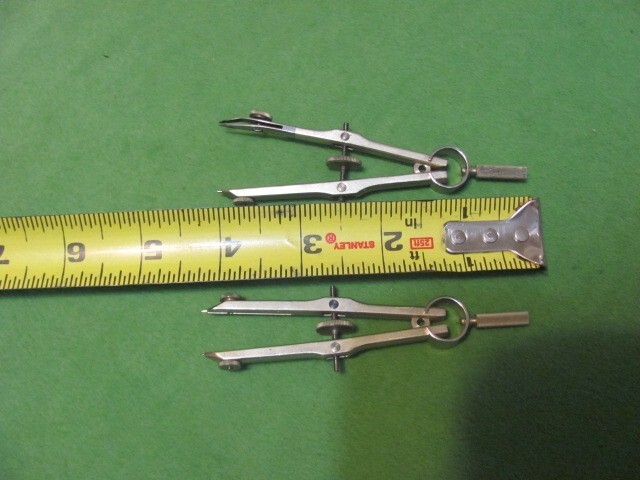 2 Vintage Compass Germany Bow Instruments.