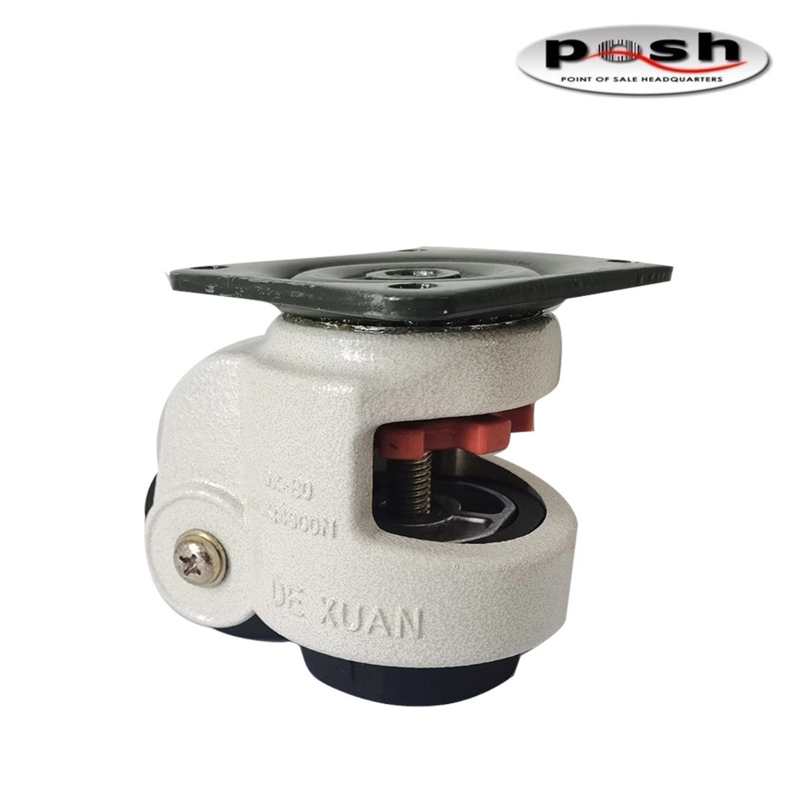 DeXuan MLC-80F-NY 8 pack Leveling Casters- 4400lbs Nylon Wheel Heavy Duty Caster