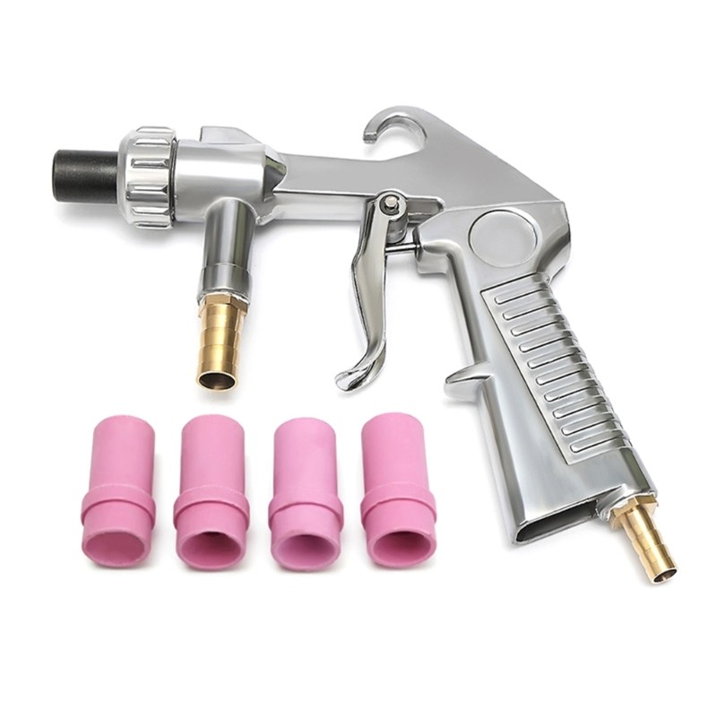 Sand Blasters Guns Kit Sandblasting Sandblasters Feed Blast Guns Kit for