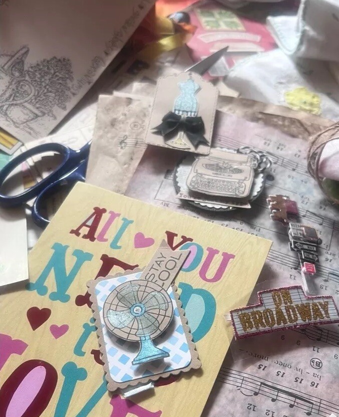 Junk Journal Ephemera Bundle Paper Crafting 50+ Pieces
