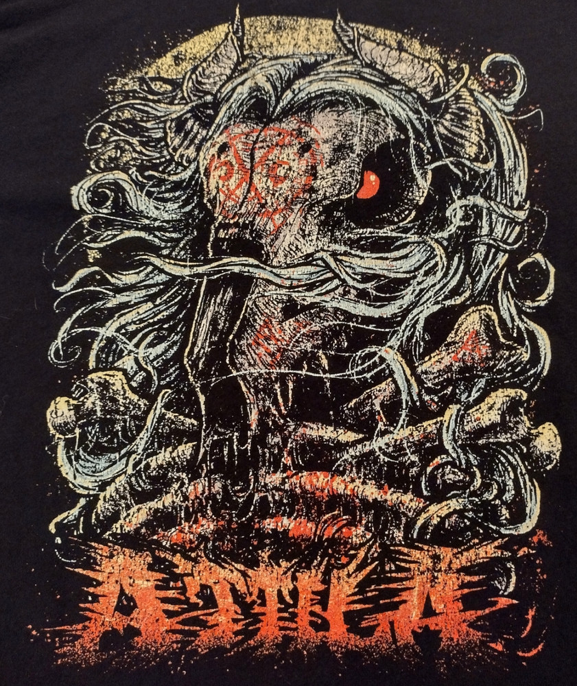 Attila Shirt medium small korn suicide silence metal band tour girls T-shirt