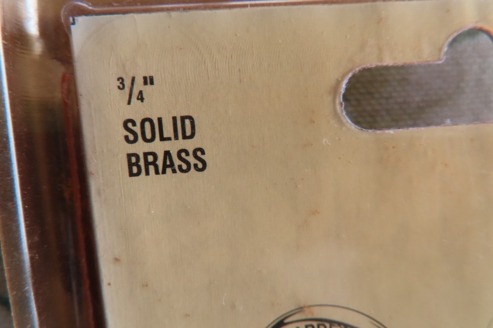 2-PACK Brinks Keyed Alike Padlocks Brass