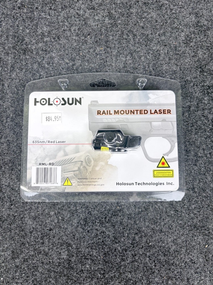 Holosun Compact RML Rail Mounted Red Laser Pointer RML-RD