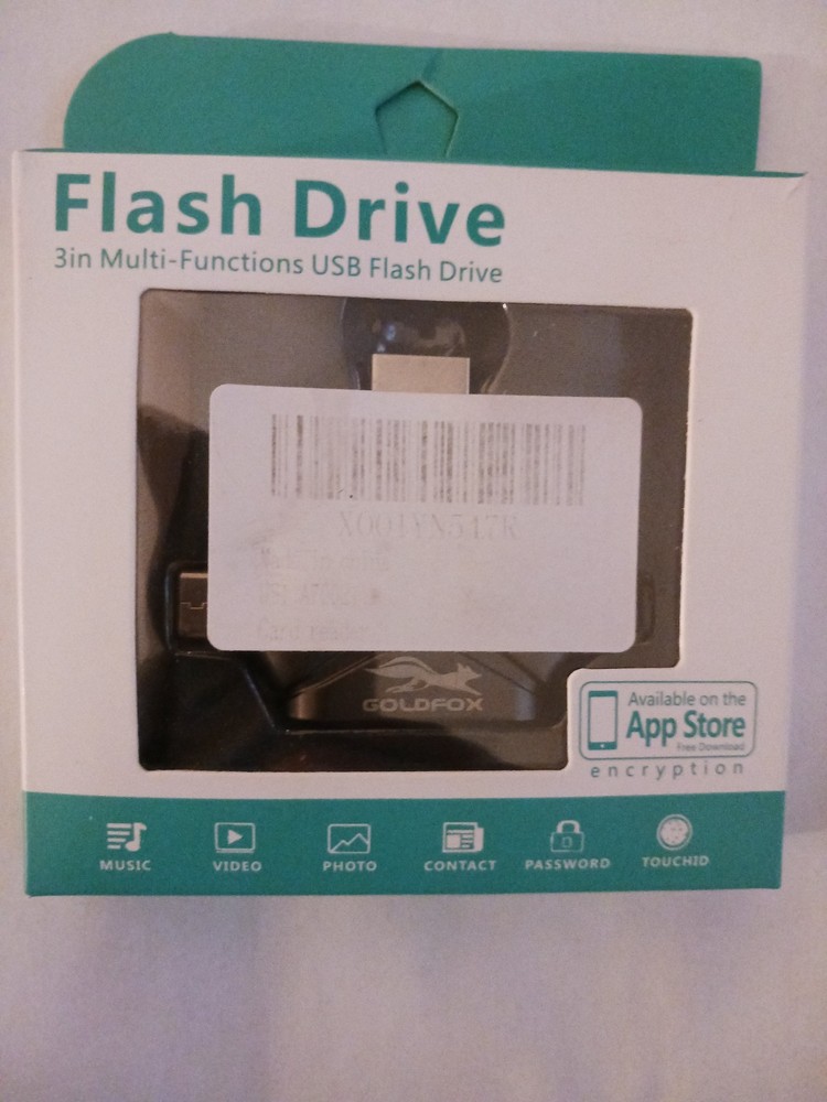 GoldFox 3in Multi-Runctions USB Flash Drive